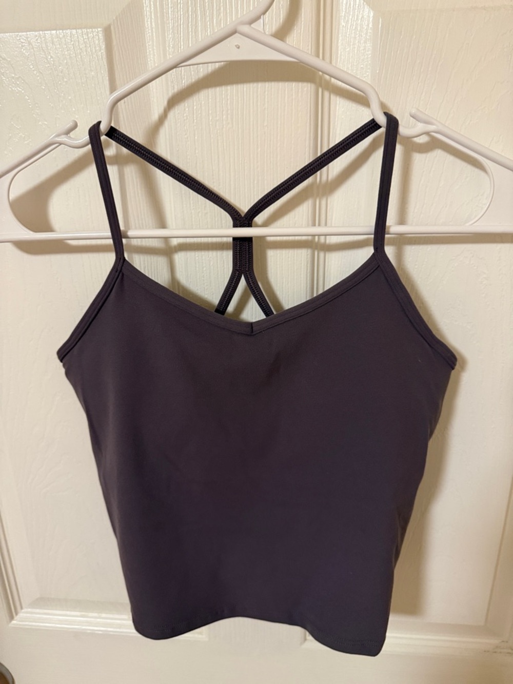 Athleta Girls Purple Strappy Tank Top
